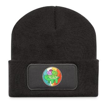 Cactus Plant Cacti - Recycled Patch Beanie - dark grey - Front