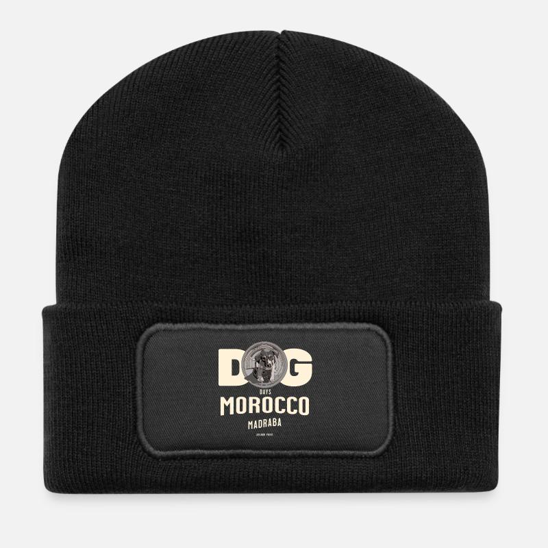 Dog Days Morocco Madraba - Recycelte Patch Beanie - Schwarz