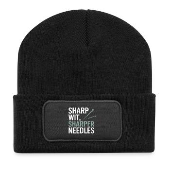 Praticien Expert Agréé en MTC Maîtrise Technique - Beanie recyclé à patch - noir - Devant