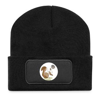 ADHD Neurodivergent - Recycled Patch Beanie - black - Front