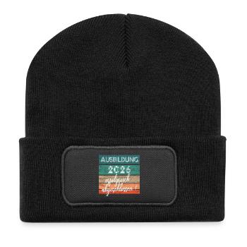 Successfully completed training in 2026 (gift) - Recycled Patch Beanie - black - Front