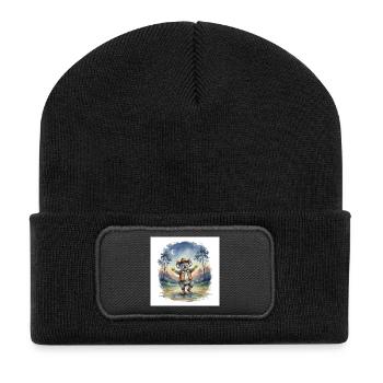 Mehni the cowboyKoala - Recycled Patch Beanie - black - Front