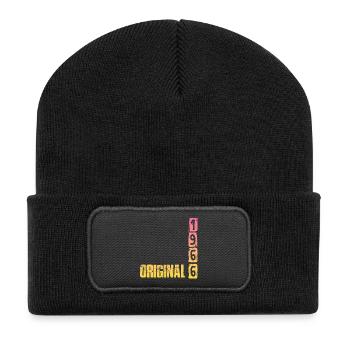 Original 1966 - Recycled Patch Beanie - black - Front