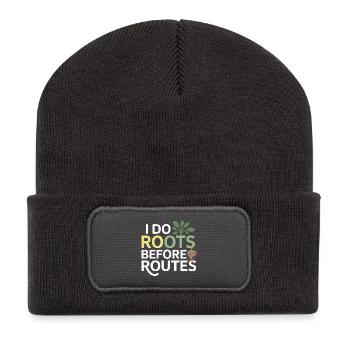 Certified Clinical Root Cause Specialist Gear  - Recycled Patch Beanie - dark grey - Front