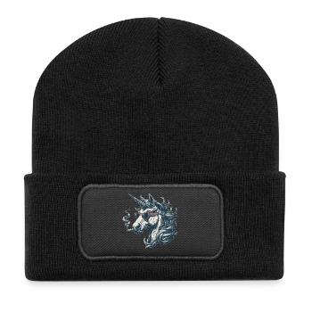 Cool Unicorn - Recycled Patch Beanie - black - Front