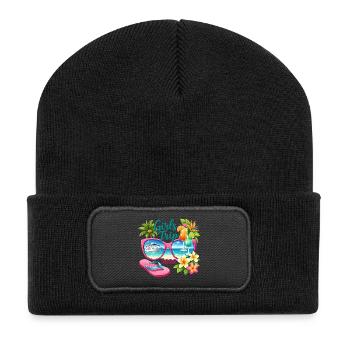 Girls Trip 2026 Cruise Vacation - Recycled Patch Beanie - black - Front