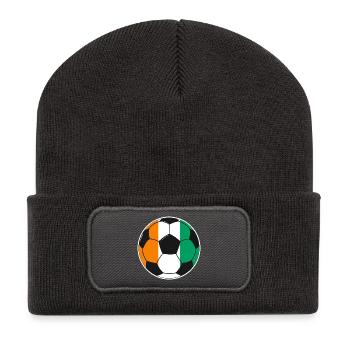 Football - Équipe de Côte d’Ivoire - Beanie recyclé à patch - charbon - Devant