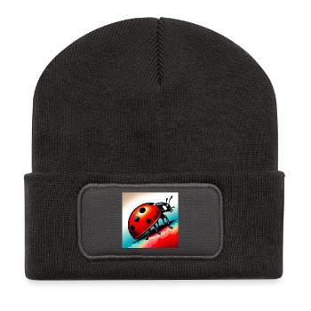 ladybird - Recycled Patch Beanie - dark grey - Front