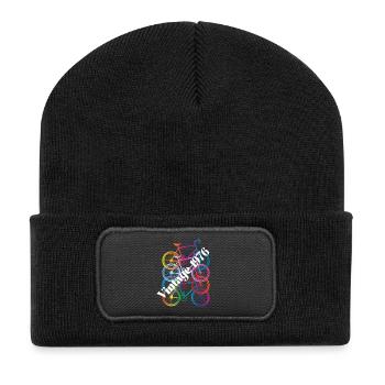 Vintage 1986 - Recycled Patch Beanie - black - Front