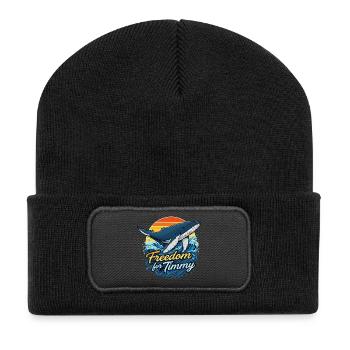 Freedom for Timmy - Sundowner - Recycled Patch Beanie - black - Front