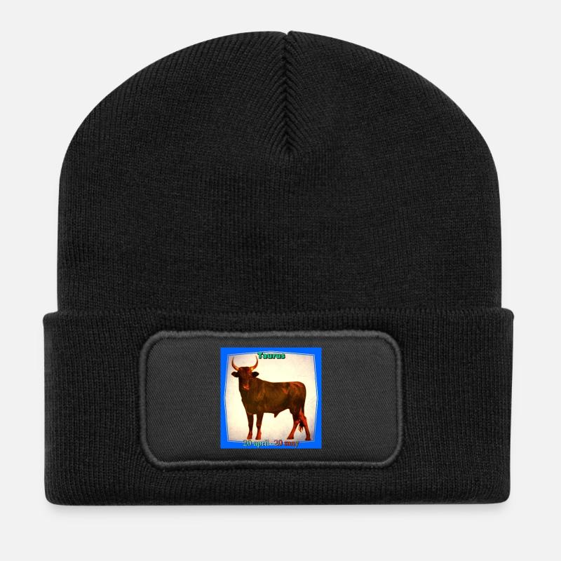 bull - Recycled Patch Beanie - black