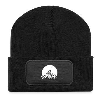 Mountain bike - Recycled Patch Beanie - black - Front