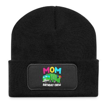 Trout Trout Pond Fishing Hook Fishing Rod Angler - Recycled Patch Beanie - black - Front