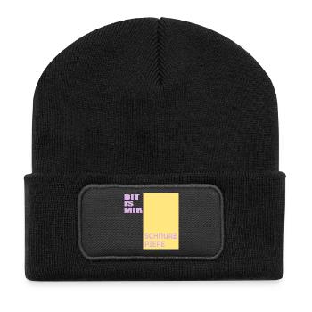 Berlinerisch doesn't matter Berlin - Recycled Patch Beanie - black - Front