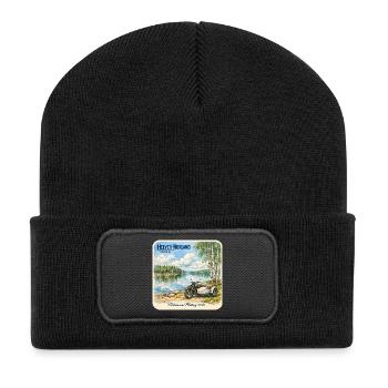 Midsummer Meeting 2026 - Recycelte Patch Beanie - Schwarz - Vorne