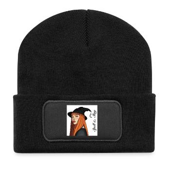 Esthétique de Sorcières et Sorciers - Beanie recyclé à patch - noir - Devant