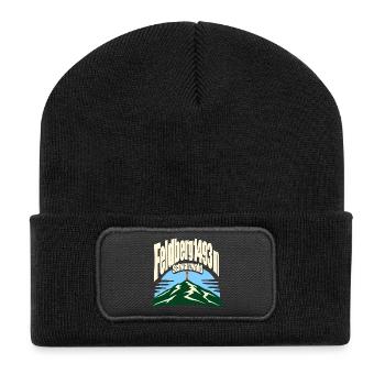 Schwarzwald Feldberg 1493 m Summit Pride - Recycled Patch Beanie - black - Front