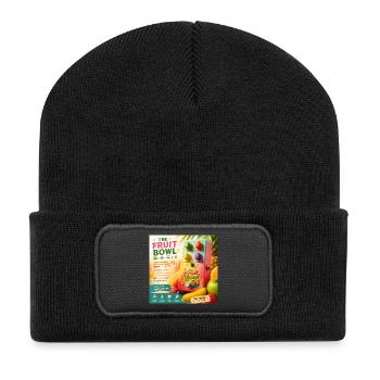 The Fruit Bowl — Parodie de pédale de guitare Fresh Tone - Beanie recyclé à patch - noir - Devant