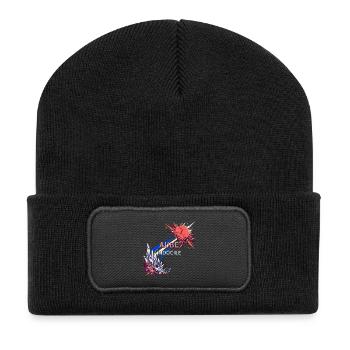 Aube Indocile Éclat Cristal - Beanie recyclé à patch - noir - Devant