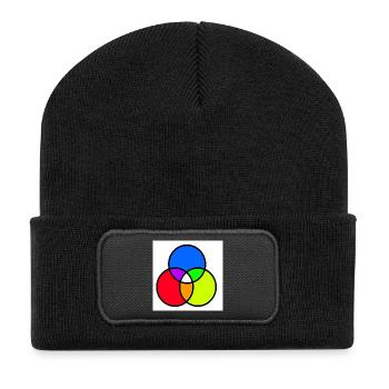Venn diagram - Recycled Patch Beanie - black - Front