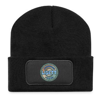 Lisett - Recycled Patch Beanie - black - Front