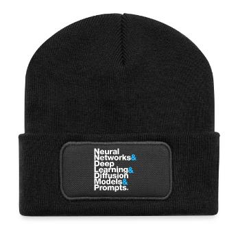 I&A - Recycled Patch Beanie - black - Front