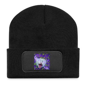 Neo cat - Recycled Patch Beanie - black - Front