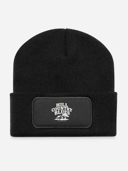Hill Country Blues North Mississippi - Recycelte Patch Beanie - Schwarz