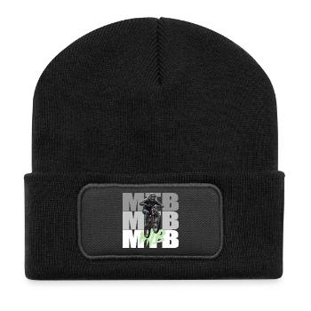 MTB - Recycled Patch Beanie - black - Front