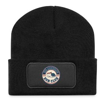 Apathhetic Turtle Run Club - Recycelte Patch Beanie - Schwarz - Vorne