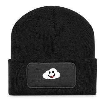 Emotions Feelings Friendly Cloud Sky - Recycled Patch Beanie - black - Front