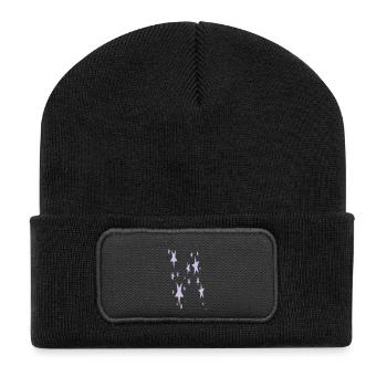 Stars - Recycled Patch Beanie - black - Front