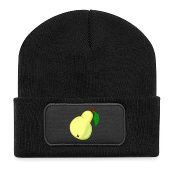 PEAR - PEARS are damn GEIL - Recycled Patch Beanie - black - Front