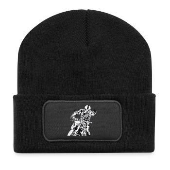 Streetfighter - Recycled Patch Beanie - black - Front