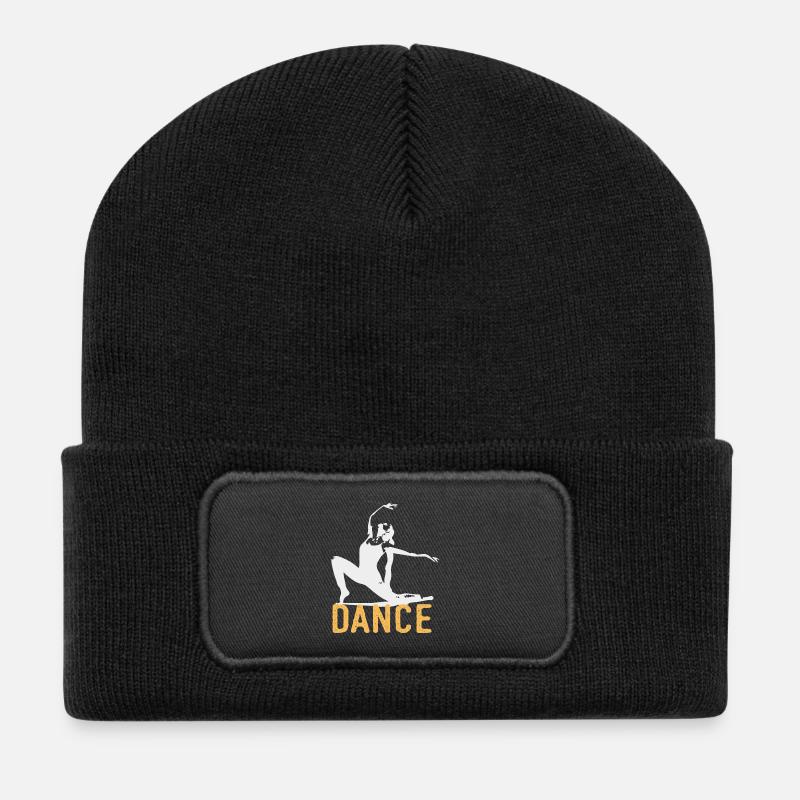 Modern Dance Dance Ballet - Recycled Patch Beanie - black