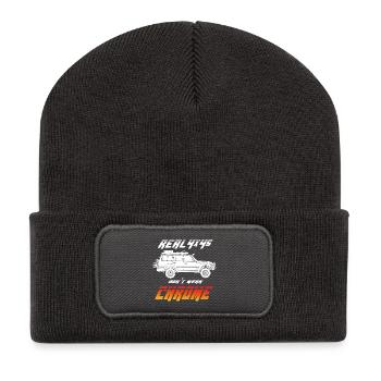Land cruiser - Beanie recyclé à patch - charbon - Devant
