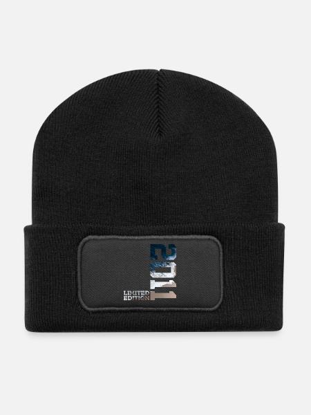 15. GEBURTSTAG LIMITED EDITION 2011 - Recycelte Patch Beanie - Schwarz