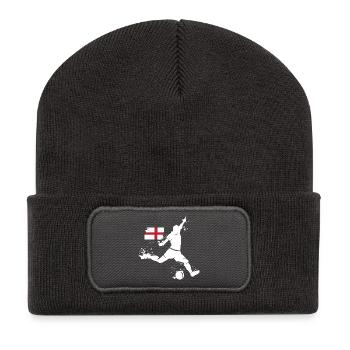 Football England Fan Player Blast Team - Recycled Patch Beanie - dark grey - Front