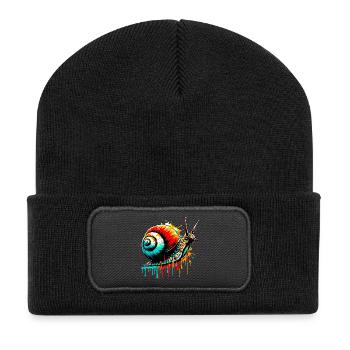 Snail - Recycled Patch Beanie - black - Front
