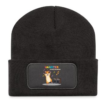 Hamster Dance Syndrome - Recycled Patch Beanie - dark grey - Front