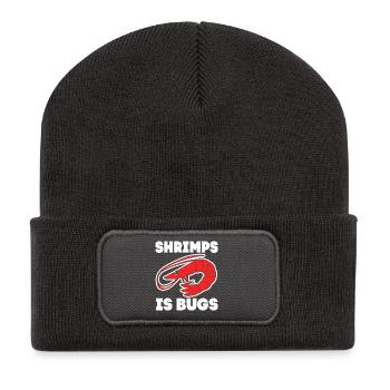 Shrimp - Recycled Patch Beanie - dark grey - Front