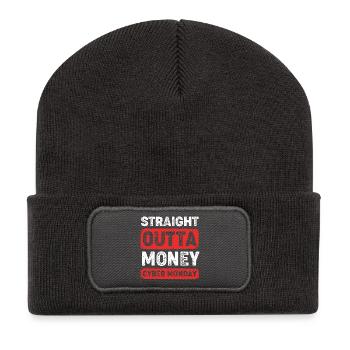 Cyber Monday shopping spree - Recycled Patch Beanie - dark grey - Front