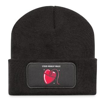 Cyber Monday shopping spree - Recycled Patch Beanie - dark grey - Front