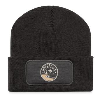 Nordperle Hambourg mer du Nord mer Baltique Deern allemand du Nord - Beanie recyclé à patch - charbon - Devant