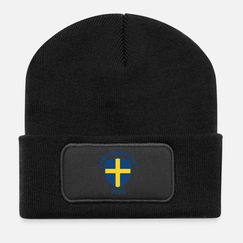 Emblème du Parti de gauche 2026 - Beanie recyclé à patch - noir