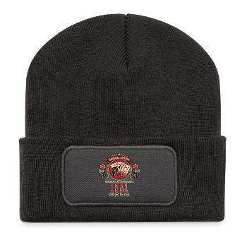 T-shirt Poker anniversaire 1981, T-shirt Poker Legend - Beanie recyclé à patch - charbon - Devant