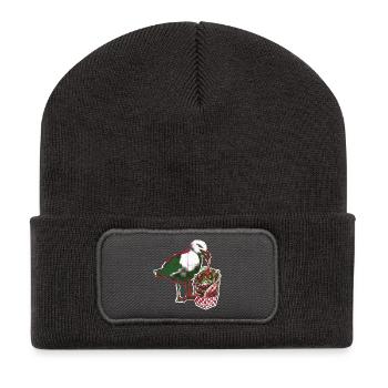 Döner Möwe - Recycelte Patch Beanie - Dunkelgrau - Vorne