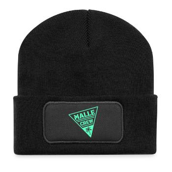 Écusson du triangle de la Mille Crew Mint - Beanie recyclé à patch - noir - Devant