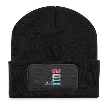 15. Geburtstag Limited Edition 2011– Jahrgang 2011 - Recycelte Patch Beanie - Schwarz - Vorne