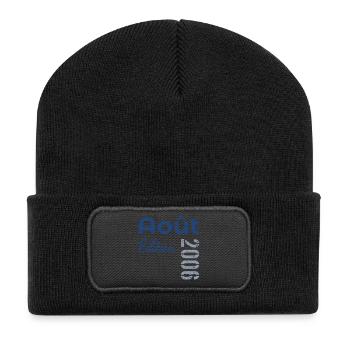 20th Anniversary, August 2006 - Recycled Patch Beanie - black - Front